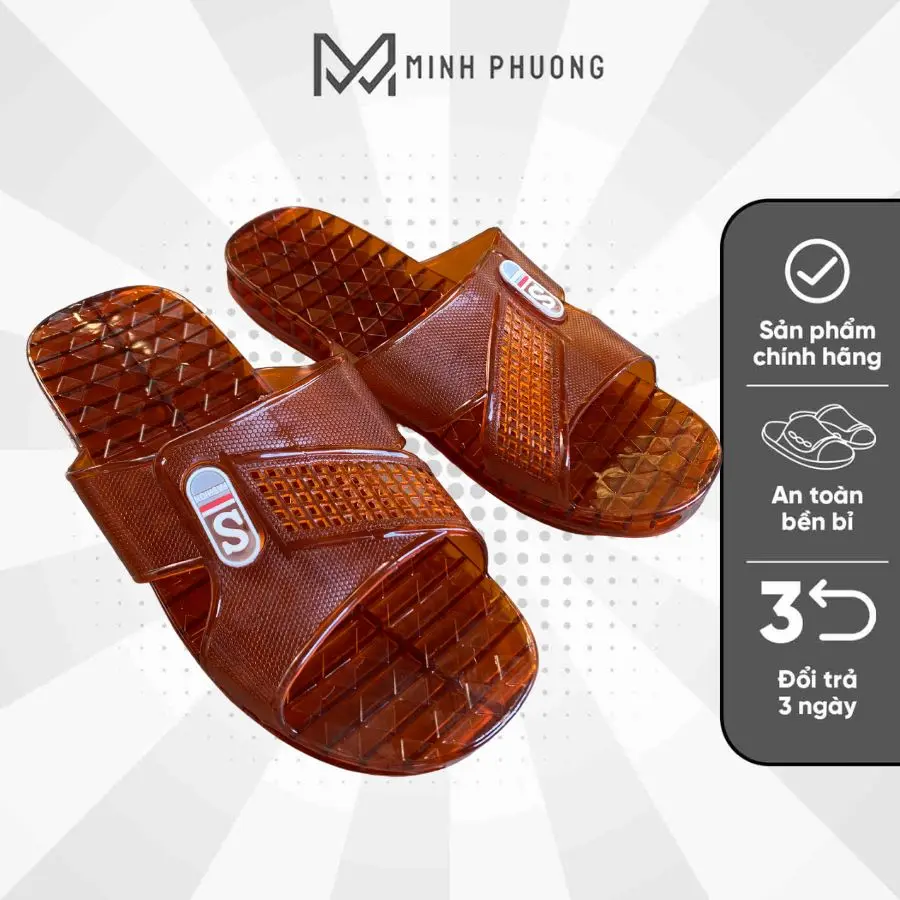 Dép tổ ong nhiều màu mang trong nhà