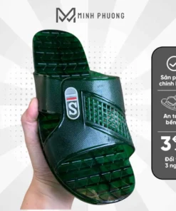 Dép nhựa trong suốt mang trong nhà cho nam