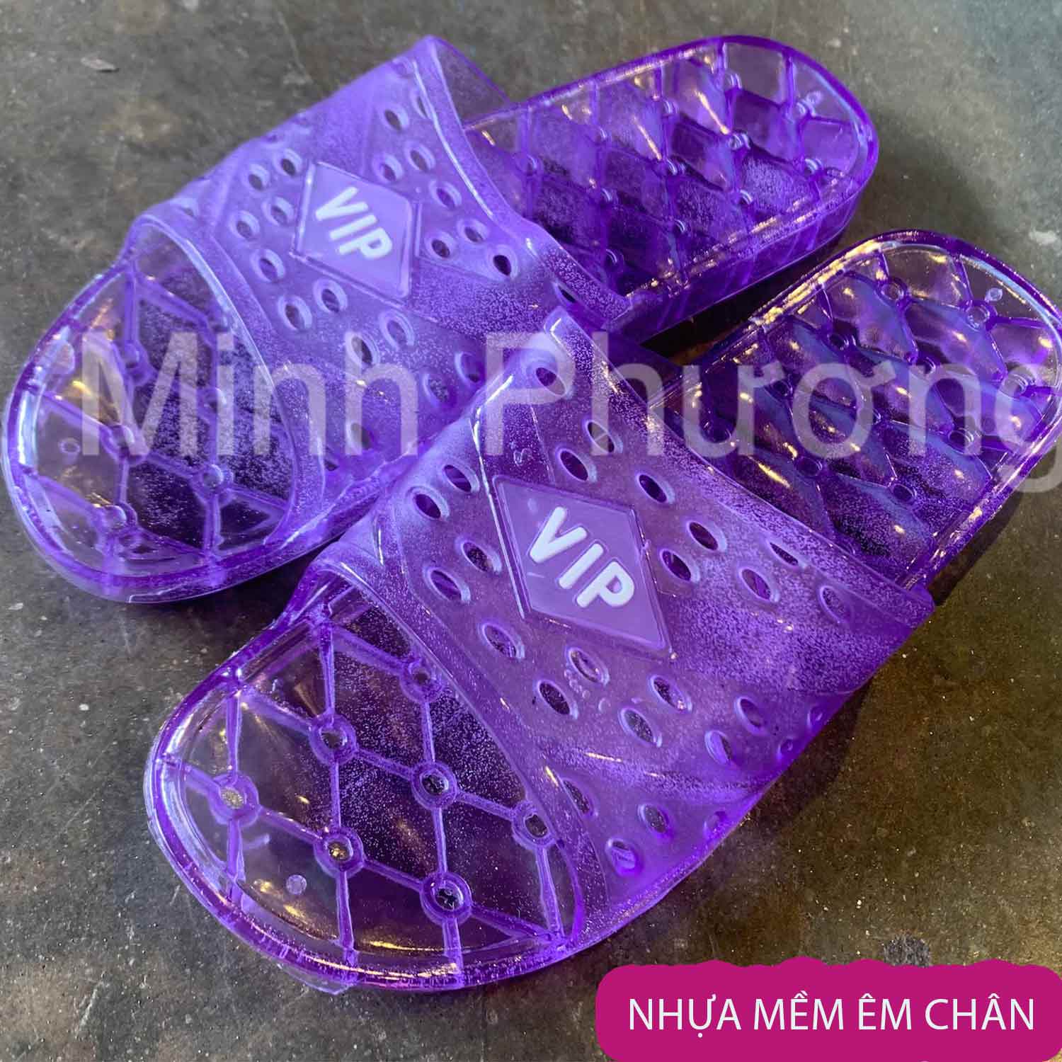 Dép Vip Nhựa Trong mang trong nhà Minh Phương - Hình ảnh 10