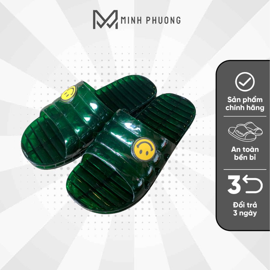 Dép mặt cười nhựa trong Minh Phương