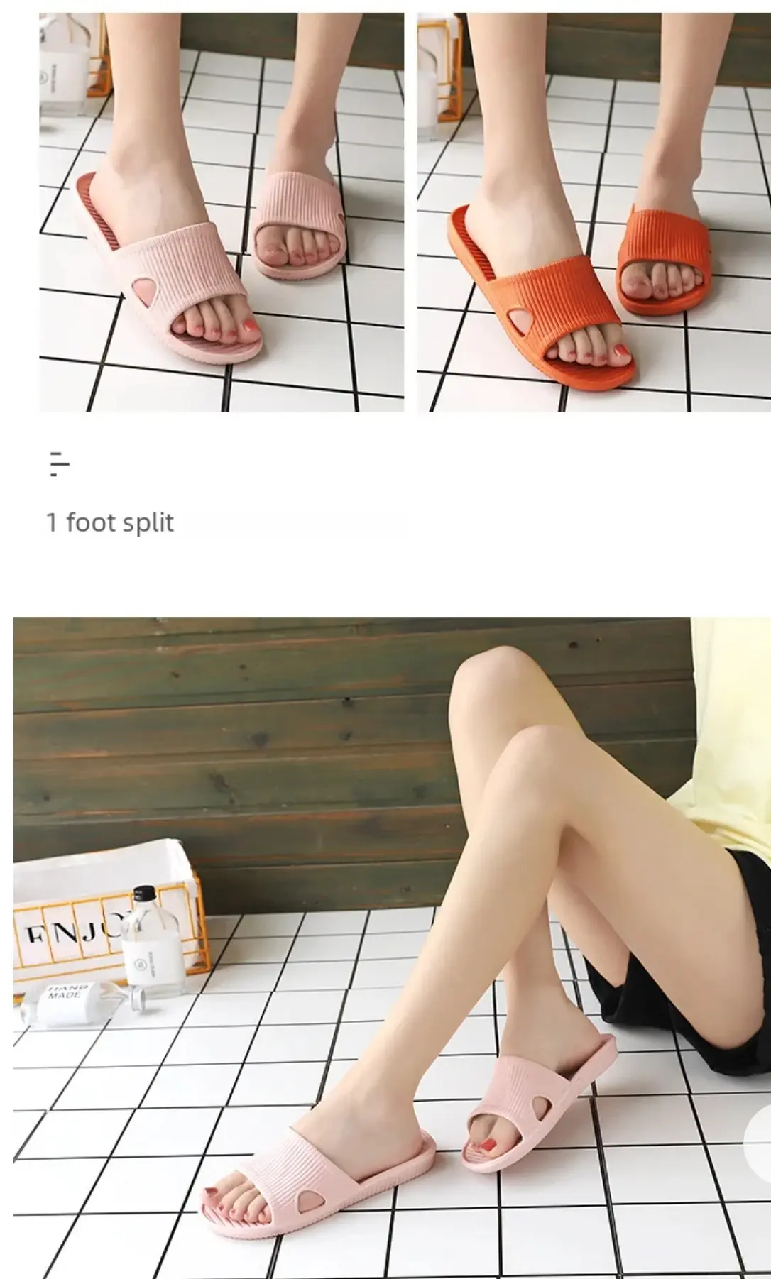 Dép Đi Trong Nhà Unisex Siêu Nhẹ – Êm Ái & Thời Trang Tiết kiệm 27% - Hình ảnh 5