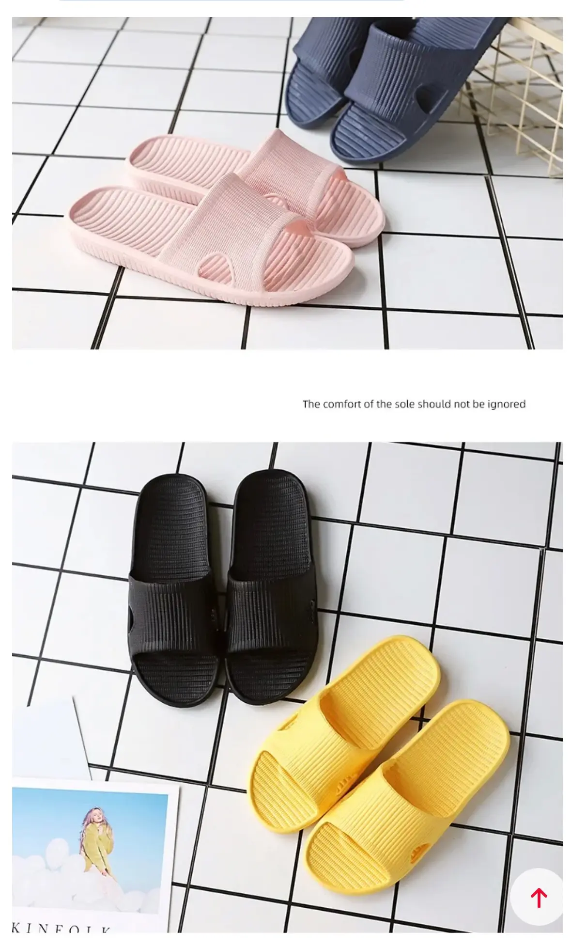 Dép Đi Trong Nhà Unisex Siêu Nhẹ – Êm Ái & Thời Trang Tiết kiệm 27% - Hình ảnh 7